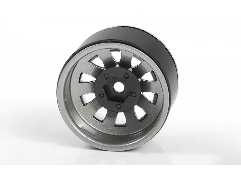 RC4WD Felgen 1.9 5 Lug, Silber