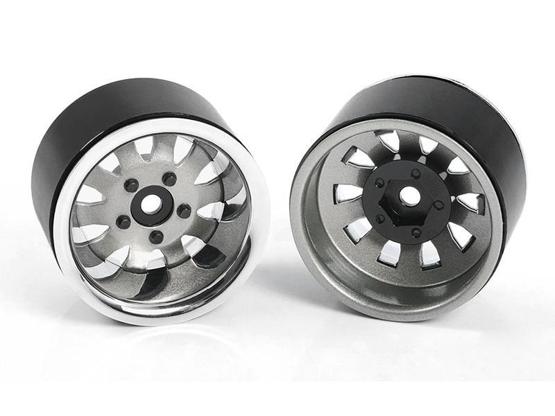 RC4WD Felgen 1.9 5 Lug, Silber