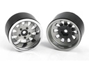 RC4WD Felgen 1.9 5 Lug, Silber