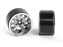 RC4WD Felgen 1.9 5 Lug, Silber