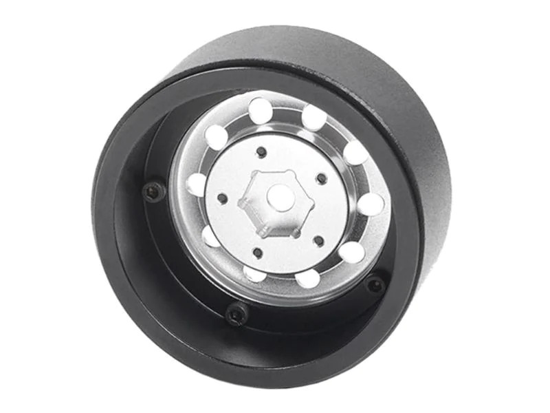 RC4WD Felgen Burato 2.2 Beadlock, Silber
