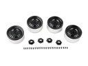 RC4WD Felgen Rad 1.9, Aluminium, Beadlock, Schwarz, 4 Stück