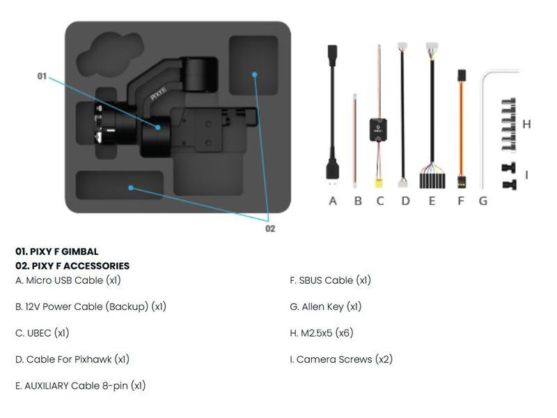 GREMSY JSC Gimbal Pixy F für FLIR Duo Pro R