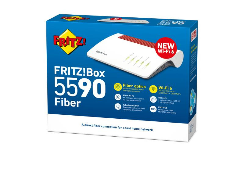 AVM FRITZ!Box 5590 Fiber mit FRITZ!SFP AON
