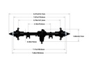 RC4WD Achse TEQ Ultimate Scale Cast Axle Front