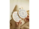 DMC Stickset Mindful Making Duo Blumen-Mandala, Ø 13.5 cm