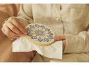 DMC Stickset Mindful Making Duo Blumen-Mandala, Ø 13.5 cm