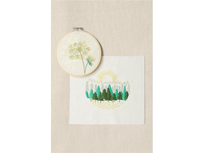 DMC Stickset Mindful Making Duo Waldspaziergang, Ø 15.7 cm