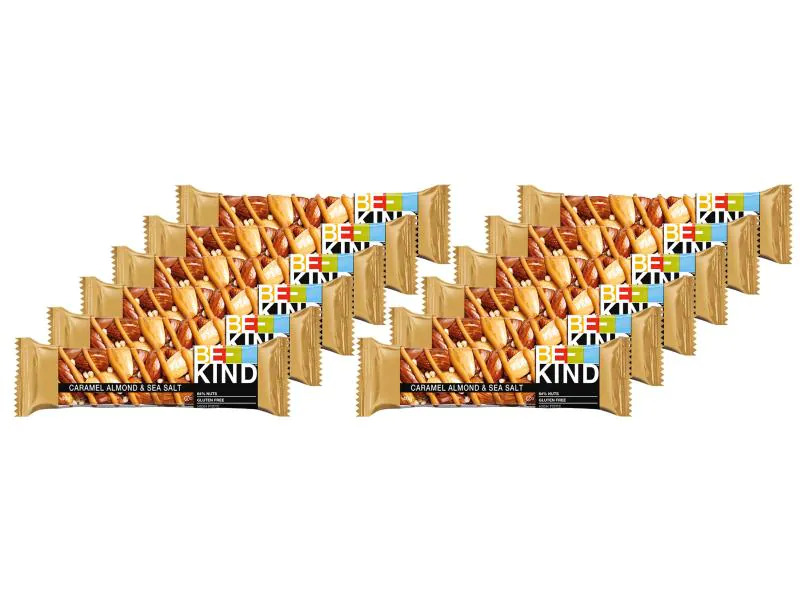 BE-KIND Riegel Caramel Almond &amp; Sea Salt  12 x 40 g