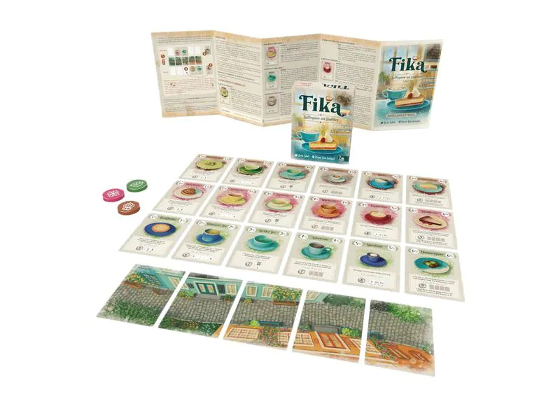 Board Game Circus Kartenspiel Fika – Kaffeepause mit Köpfchen -DE-