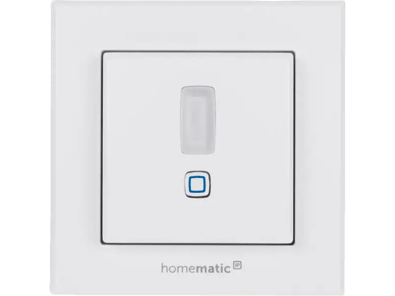 Homematic IP Smart Home Funk-Bewegungsmelder im WM55 Rahmen