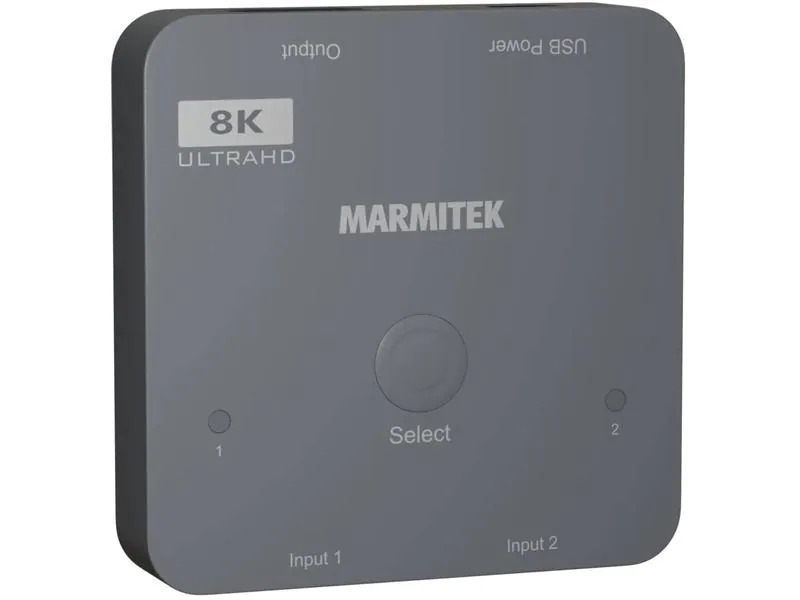 Marmitek HDMI-Umschalter Connect 720 – 2/1 (8K/60Hz)