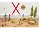 HobbyFun Geschenkanhänger rund, 30 Stück