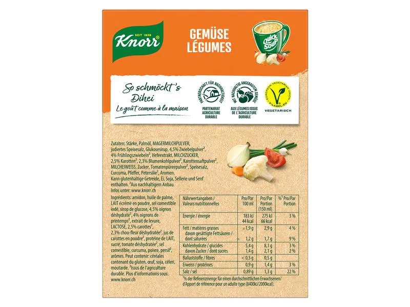 Knorr Quick Soup Pilz 3 Portionen
