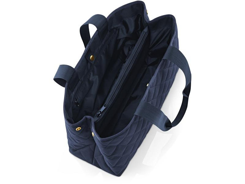 Reisenthel Tasche Classic Shopper L Rhombus Midnight Blue