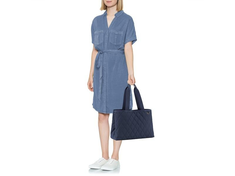 Reisenthel Tasche Classic Shopper L Rhombus Midnight Blue