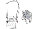 Reisenthel Schultertasche Allrounder cross Rhombus Midnight