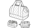 Reisenthel Schultertasche Allrounder M Rhombus midnight
