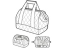 Reisenthel Schultertasche Allrounder L Rhombus Midnight