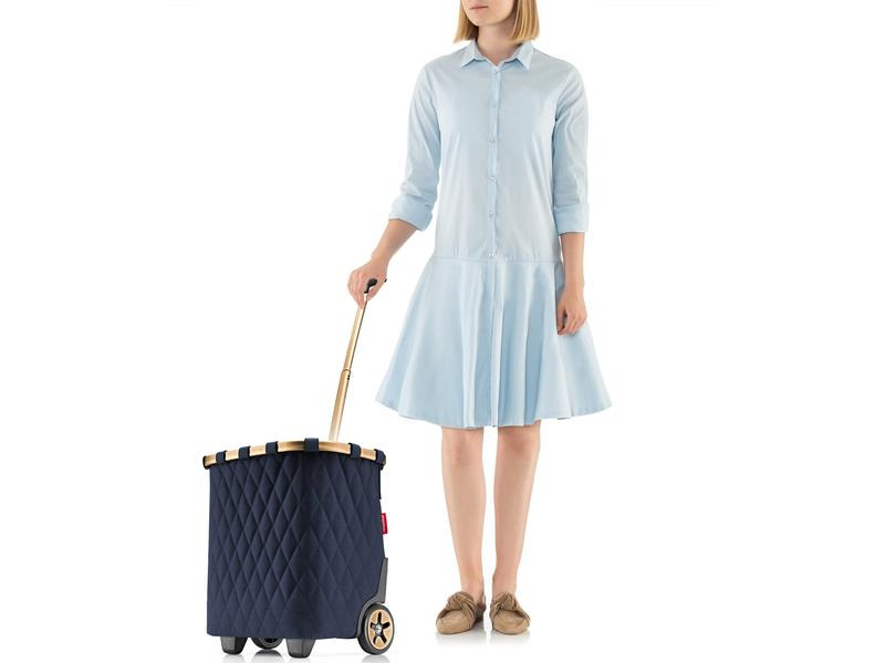 Reisenthel Einkaufstrolley  Carrycruiser Frame Rhombus Midnight Gold