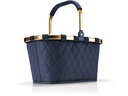 Reisenthel Einkaufskorb Carrybag Frame Rhombus Midnight Gold