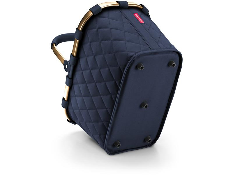 Reisenthel Einkaufskorb Carrybag Frame Rhombus Midnight Gold