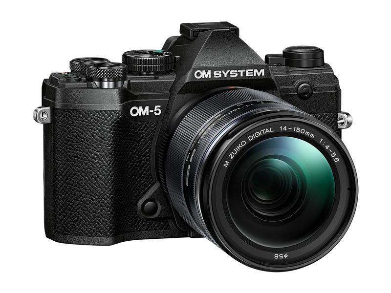 OM-System Fotokamera OM-5 M.Zuiko ED 14-150mm F/4-5.6 II Schwarz