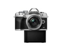 OM-System Fotokamera E-M10 Mark IV Kit 14-42 Silber
