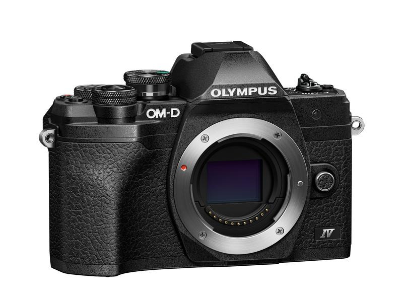 OM-System Fotokamera E-M10 Mark IV Body Schwarz