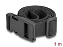 Delock Koffergurt verstellbar, Schwarz, 1.5 m, 2 Stück