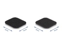 Delock Klettpad auf Rolle selbstklebend Schwarz, 5 m