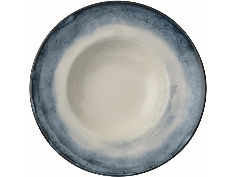 Arthur Krupp Suppen- &amp; Pastateller Shade Sea Ø 27 cm, 4 Stück, Blau/Weiss