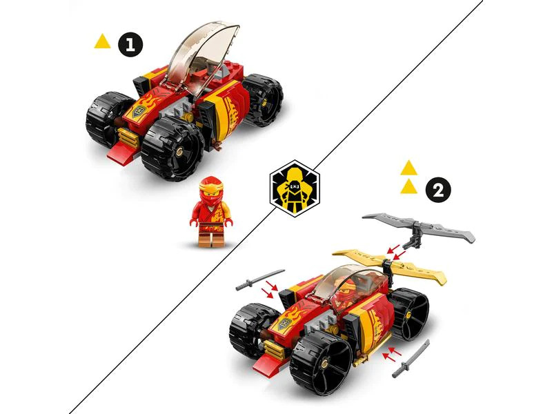 LEGO® Ninjago Kais Ninja-Rennwagen EVO 71780