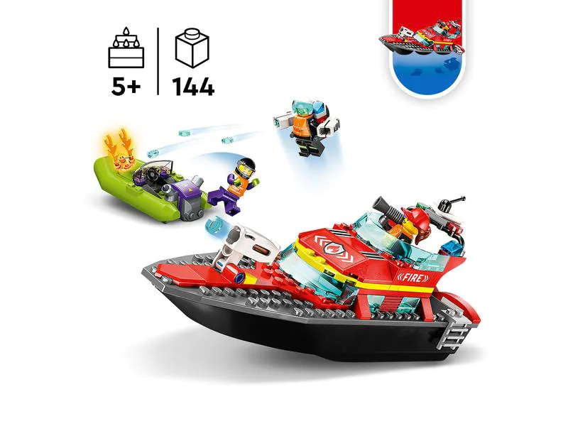 LEGO® City Feuerwehrboot 60373