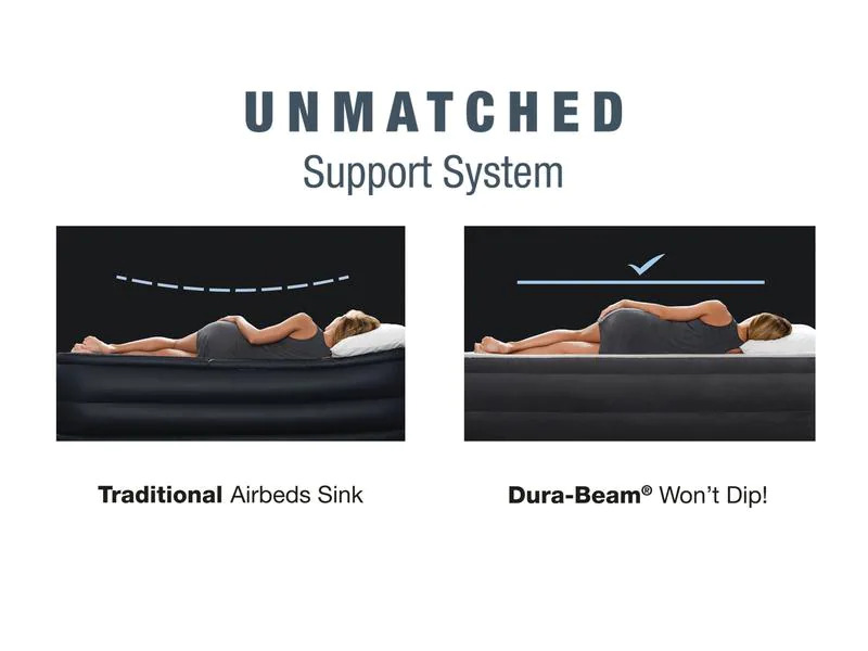 Intex Luftbett Dura Beam Deluxe Ultra Plush Twin 99 x 191 x 46 cm