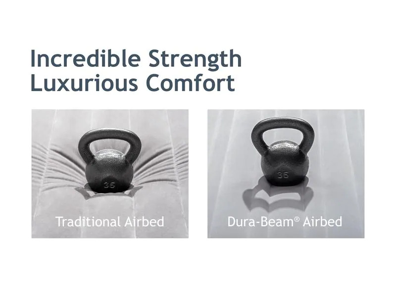 Intex Luftbett Dura Beam Deluxe Ultra Plush Twin 99 x 191 x 46 cm
