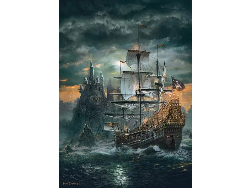 Clementoni Puzzle Piratenschiff
