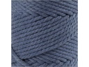 Creativ Company Baumwollgarn Macramé Kordel Blau