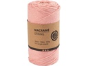 Creativ Company Baumwollgarn Macramé Kordel Rosa