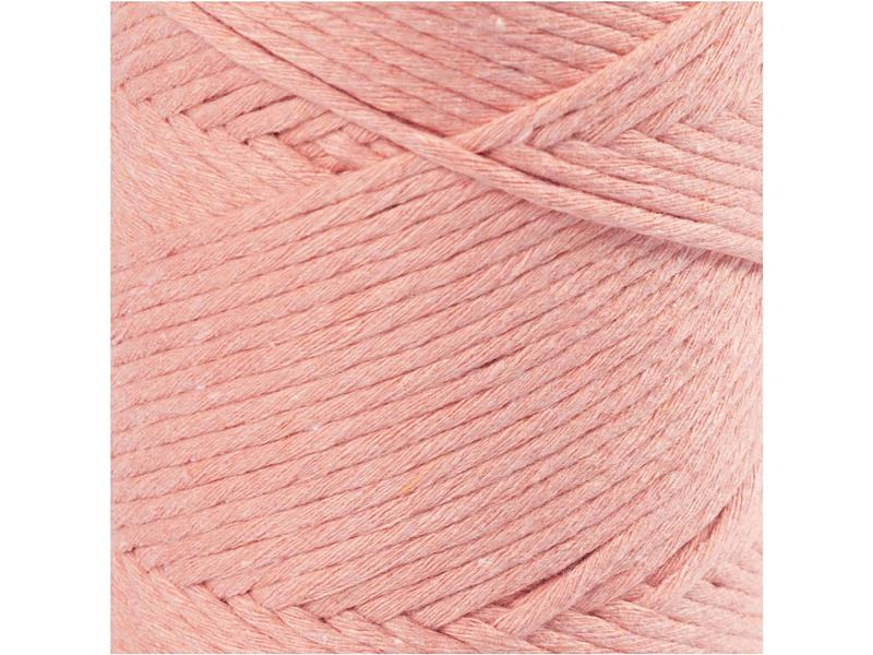 Creativ Company Baumwollgarn Macramé Kordel Rosa