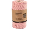 Creativ Company Baumwollgarn Macramé Kordel Rosa