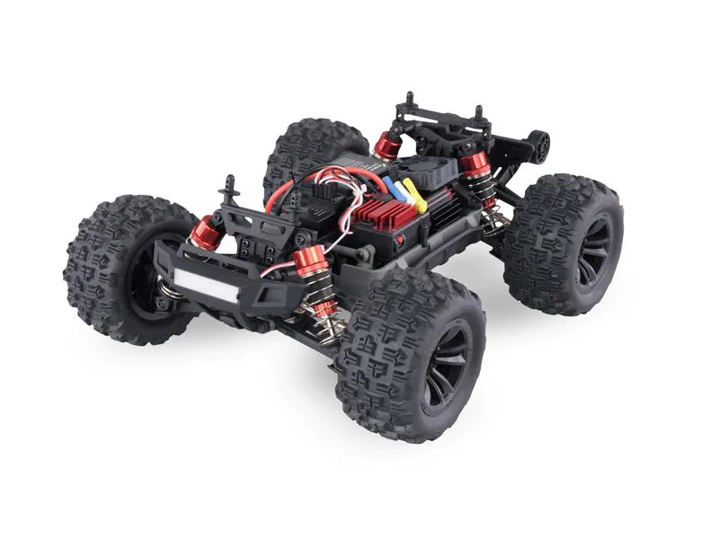 Amewi Monster Truck Hyper GO Brushless 4WD, Blau/Rot, 1:16, RTR