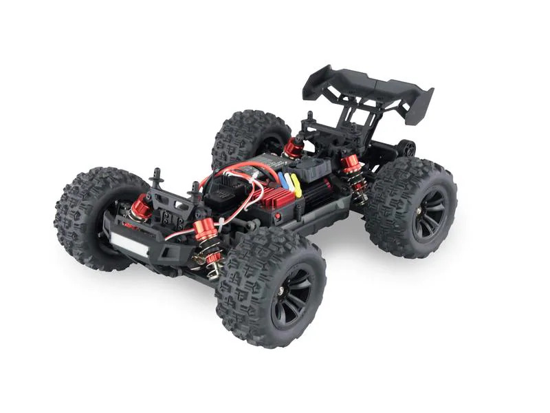 Amewi Truggy Hyper GO Brushless 4WD, Schwarz/Rot, 1:16, RTR