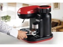 Ariete Portionskaffeemaschine MODERNA Rot/Schwarz