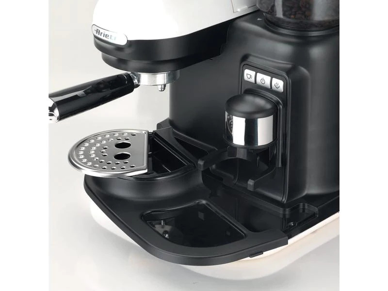 Ariete Portionskaffeemaschine MODERNA Schwarz/Weiss