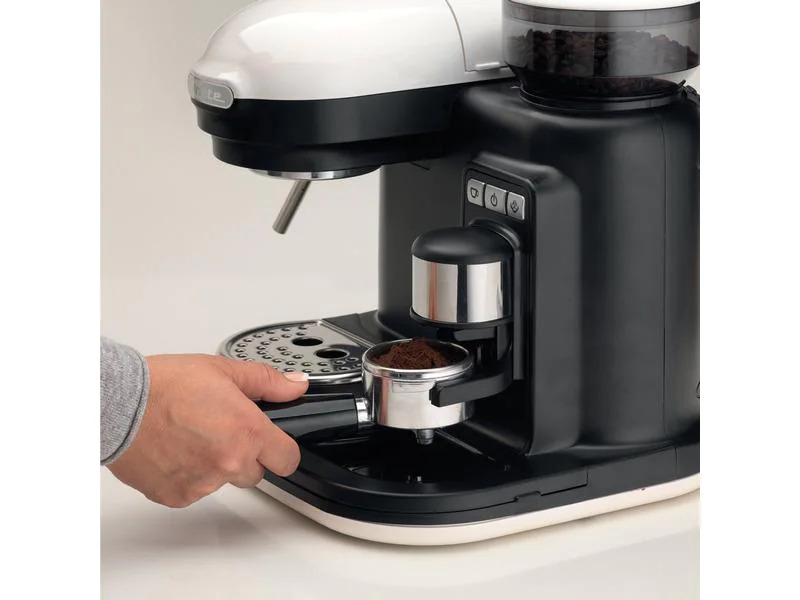 Ariete Portionskaffeemaschine MODERNA Schwarz/Weiss