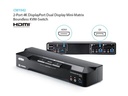 Aten KVM Switch CM1942 DisplayPort, 4K 60Hz