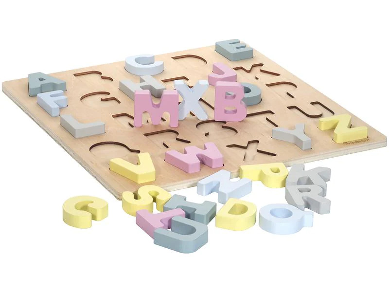 Kindsgut Baby Holzpuzzle ABC – Puzzle Hanna