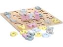Kindsgut Baby Holzpuzzle ABC – Puzzle Hanna