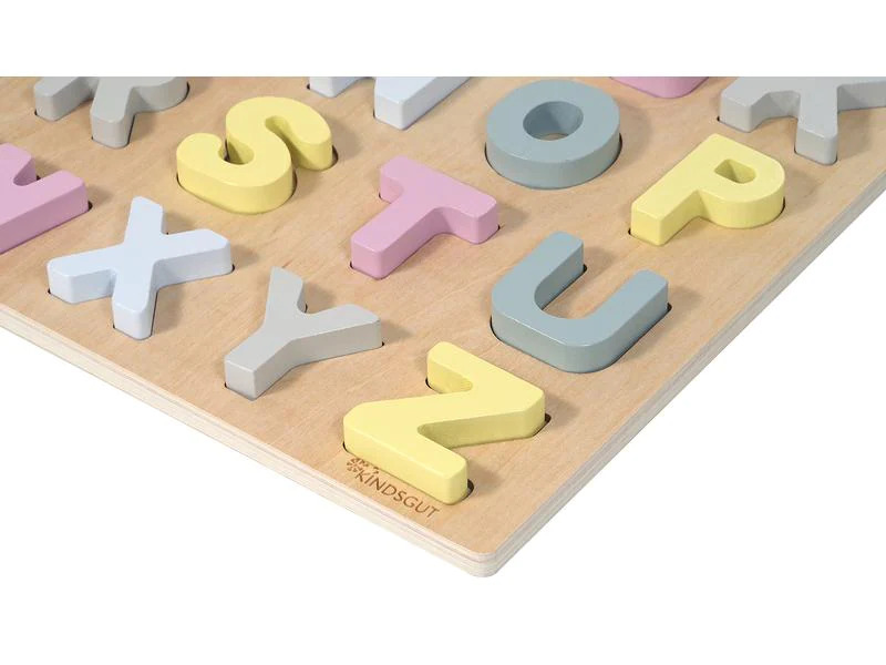 Kindsgut Baby Holzpuzzle ABC – Puzzle Hanna